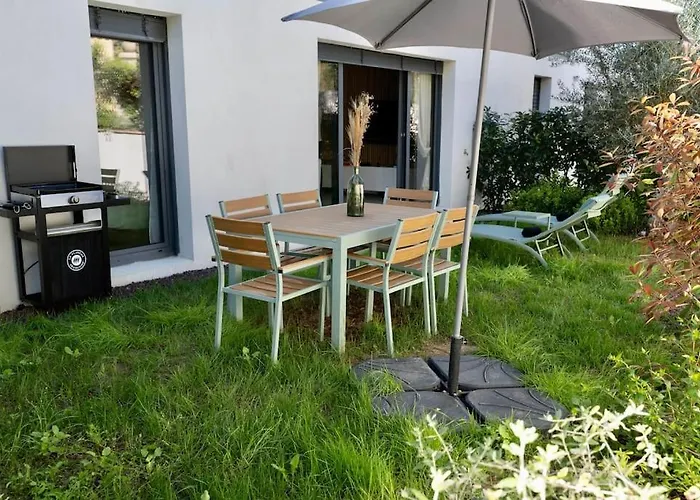 Havre De Paix Avec Jardin - Cote Azur Ste Maxime Apartment